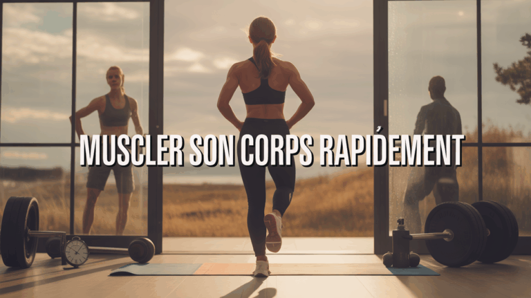 Silhouette musclée femme muscler son corps rapidement
