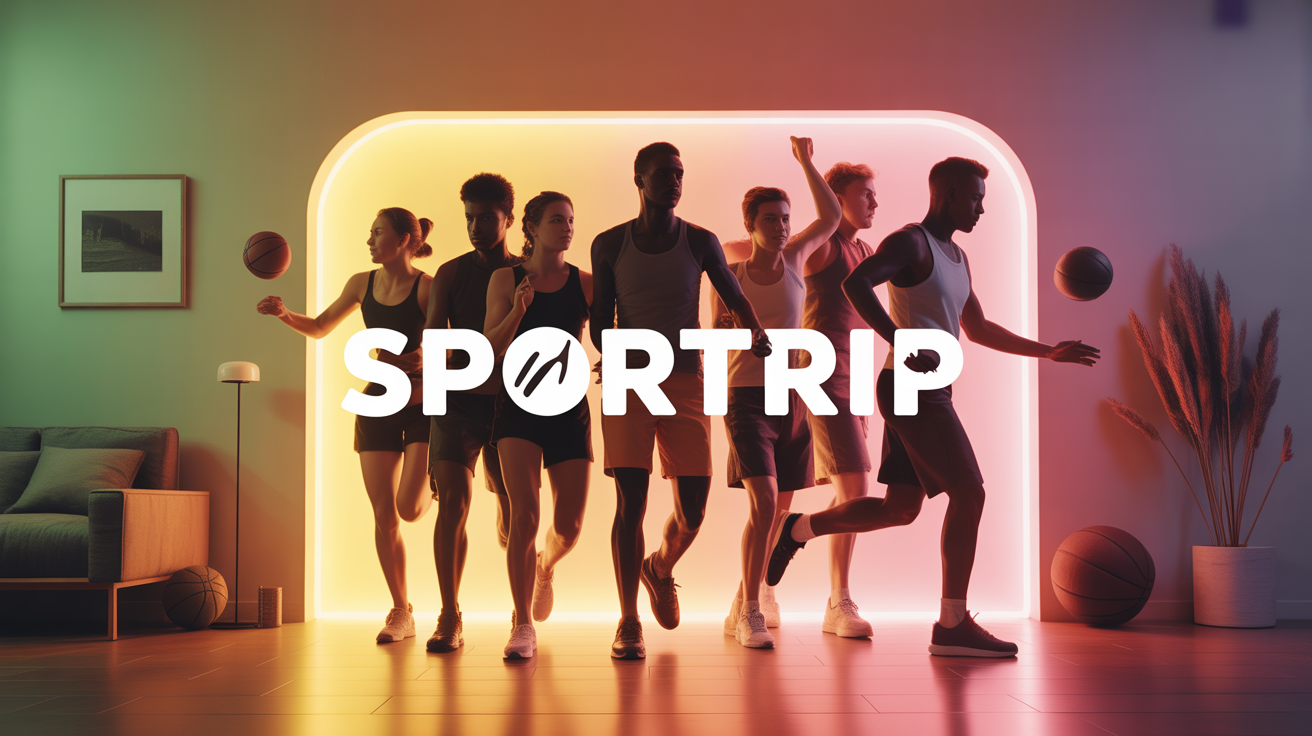 Scène sportive diversité énergie Sportrip