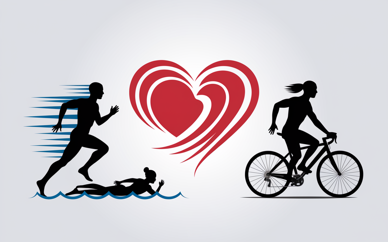 illustration exercices cardio coeur oxygénation