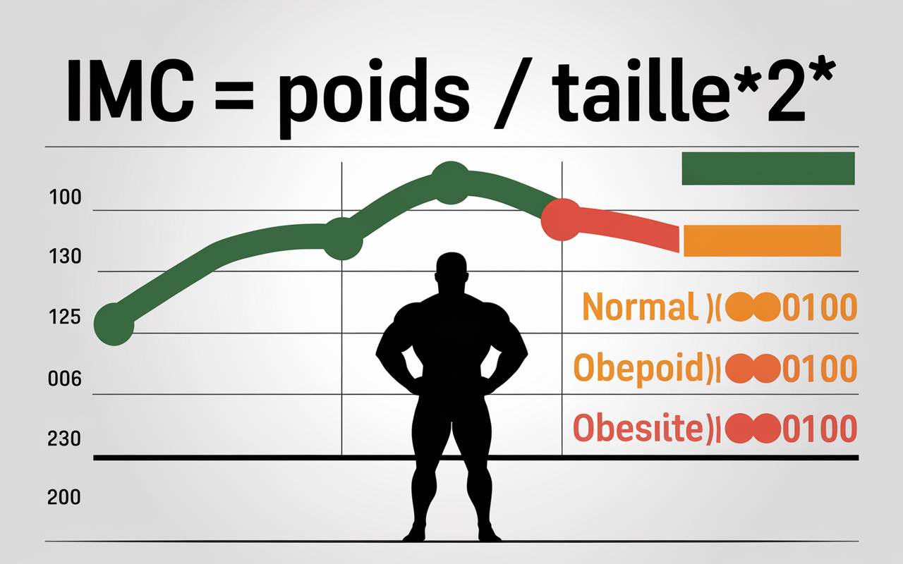 Calcul IMC jauge surpoids