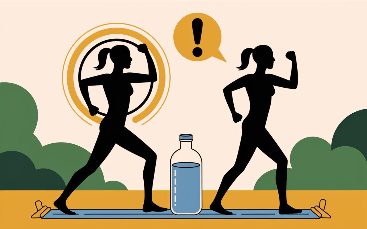 sécurité échauffement étirement sport maison