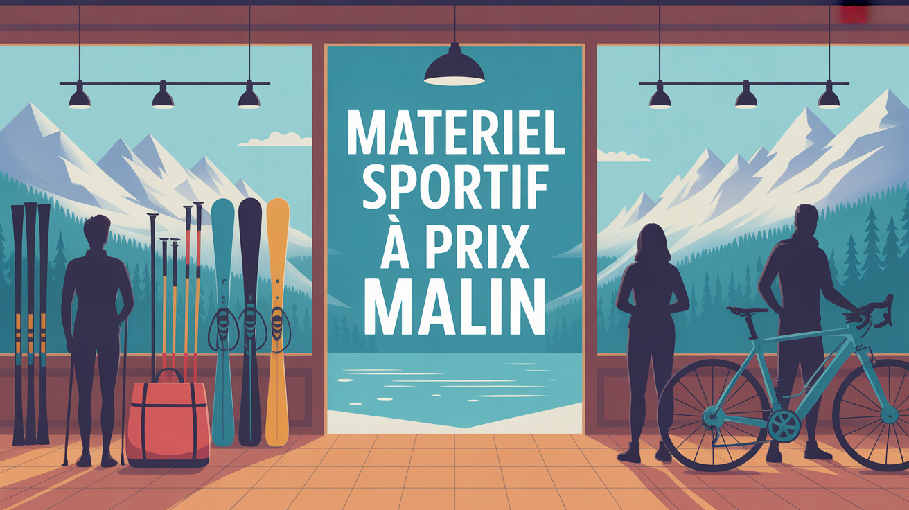Boutique sport Sevrier vue lac montagne equipements skis paddles