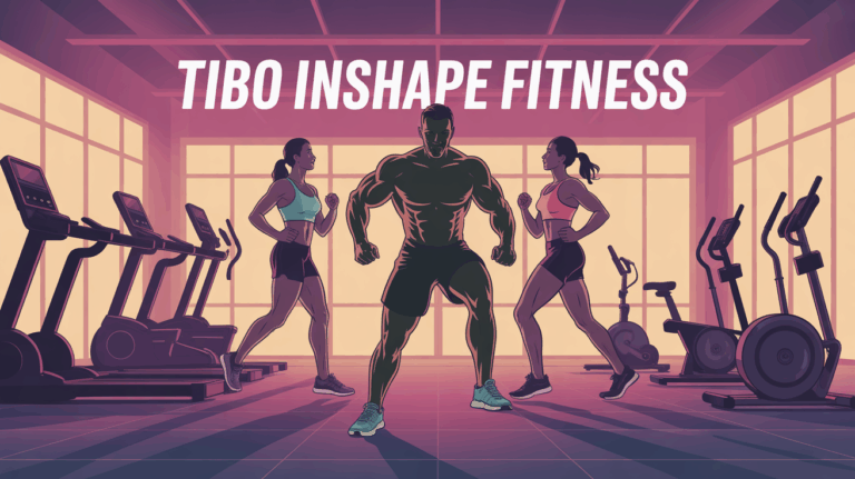 Tibo InShape musculation motivation salle sport illustration