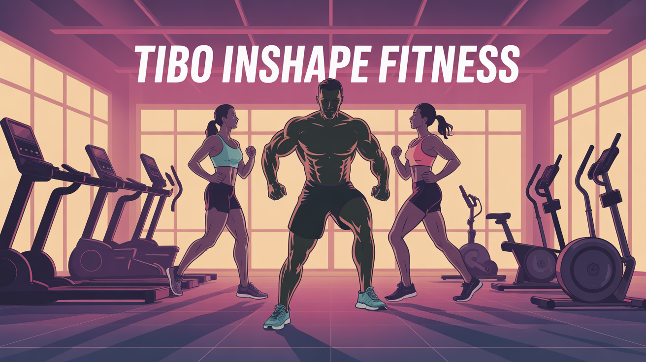 Tibo InShape musculation motivation salle sport illustration