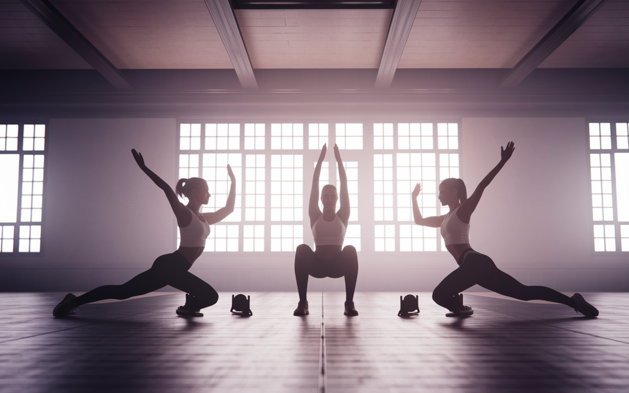 Personnes faisant Superman Hip Thrust Bird-Dog bas du dos