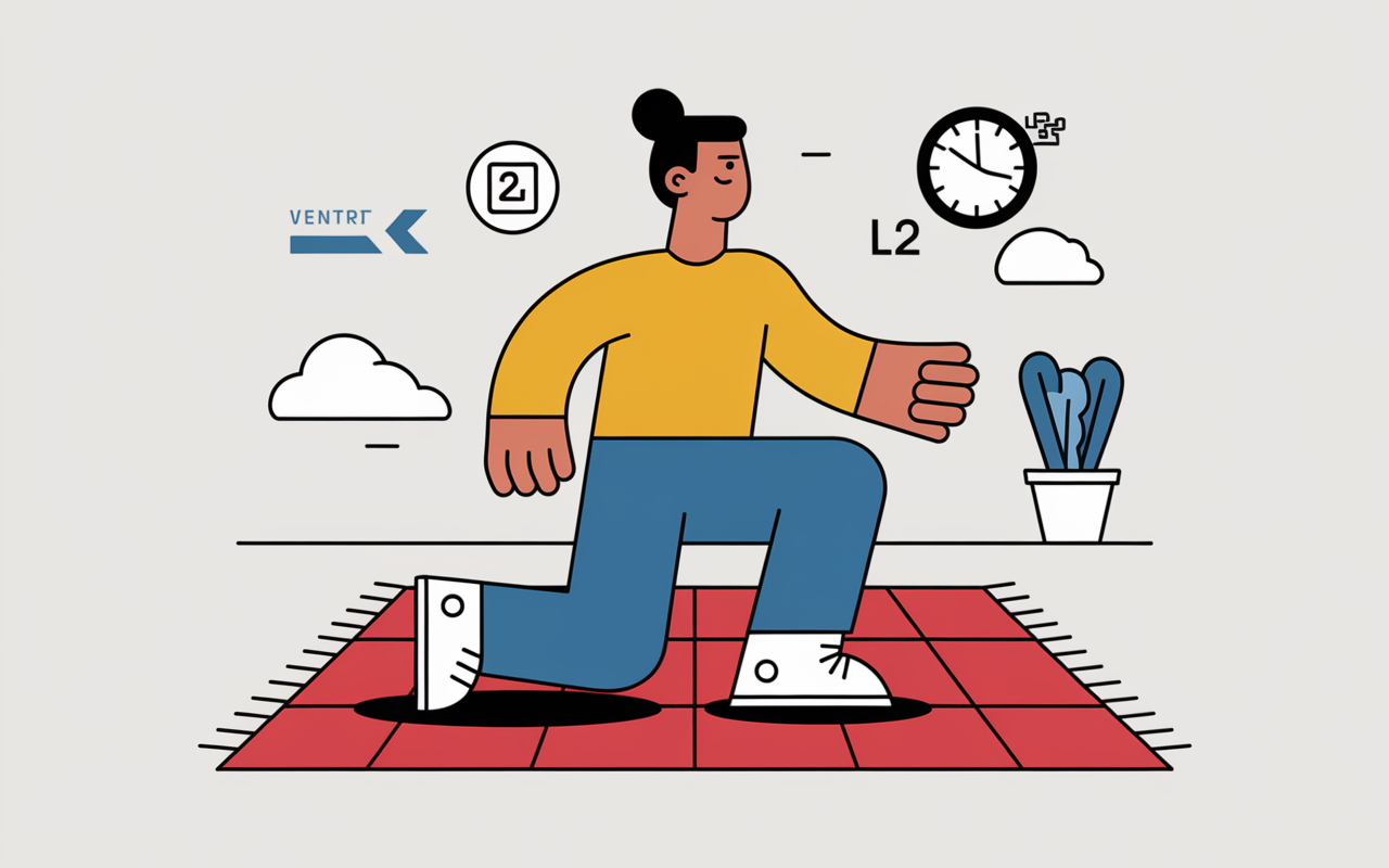 planche ventrale gainage minute horloge
