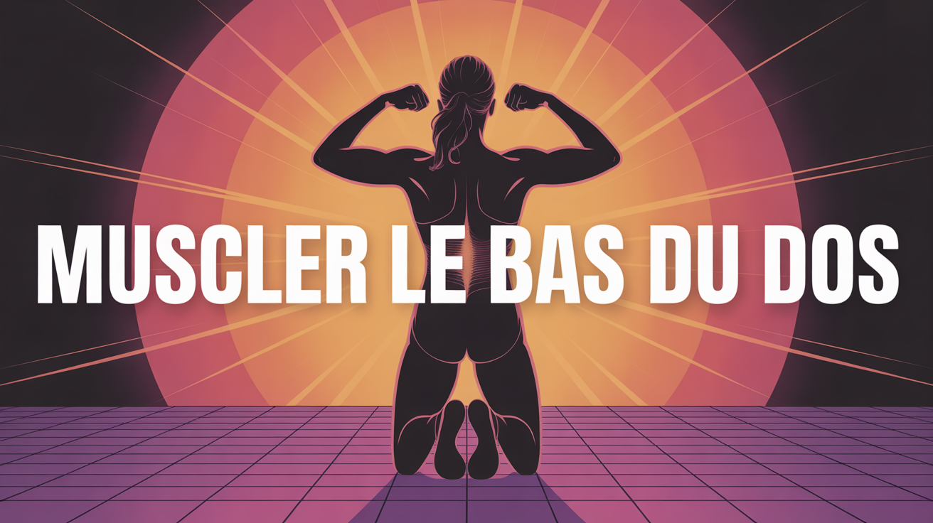 Illustration dos exercices renforcement bas du dos