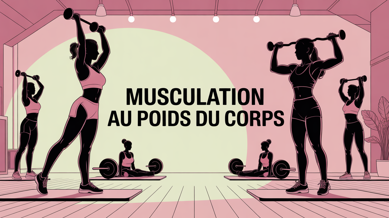 Femmes musculation poids du corps salon ambiance dynamique