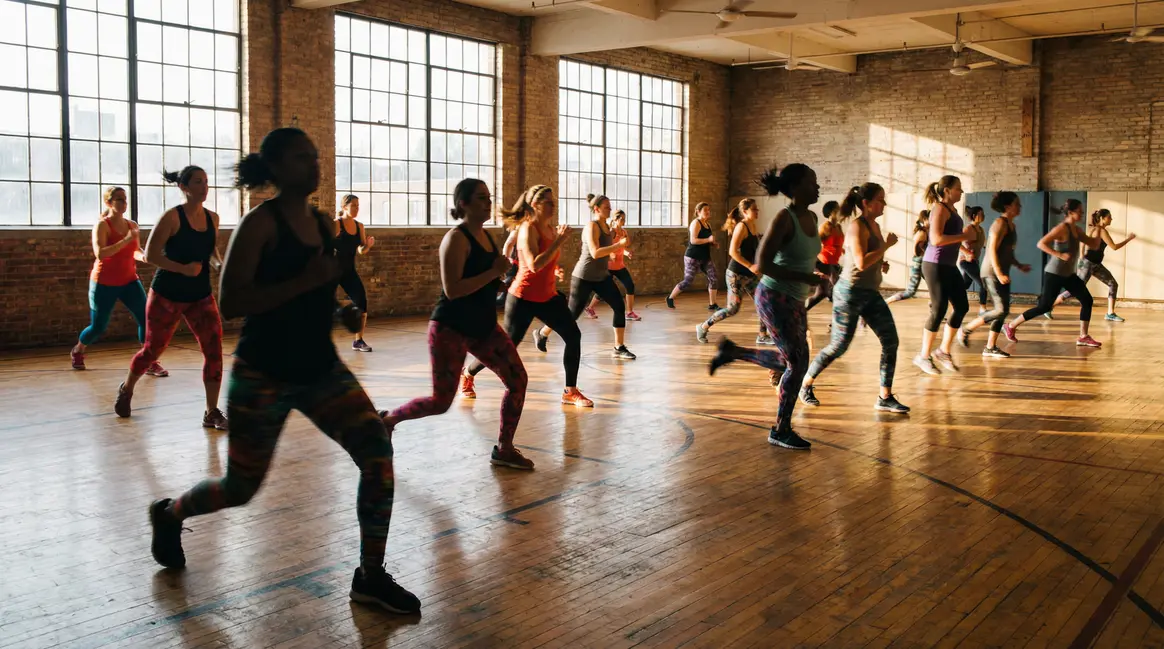 groupe femmes bodyattack fitness cours collectif