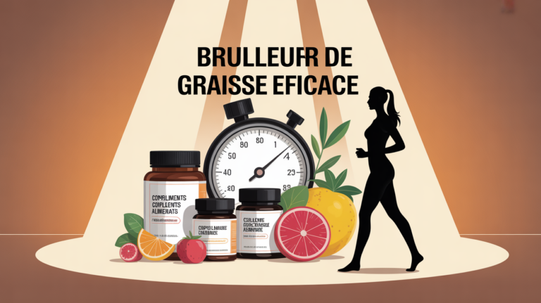 bruleur de graisse efficace flacons chronometre silhouette feminine
