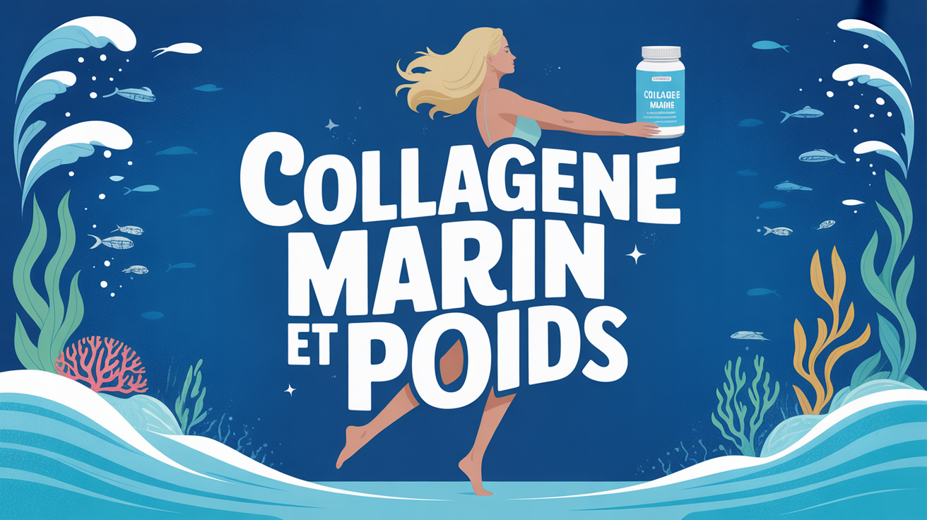 collagene marin et poids bien etre femme