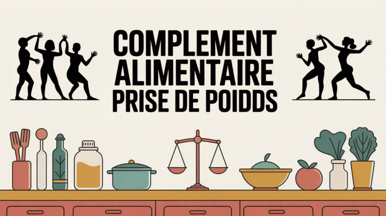 Table cuisine avec complement alimentaire pour prise de poids