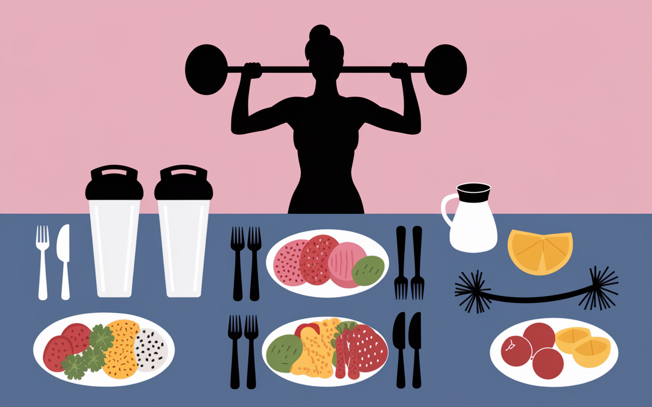 repas sport routine complements alimentaires pour grossir