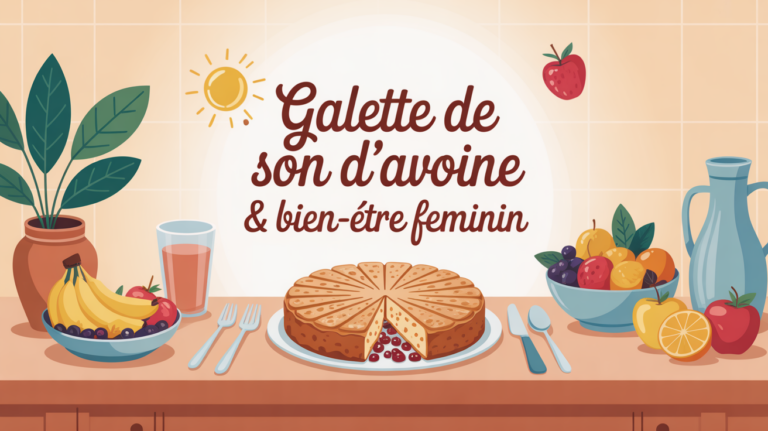Galette de son d avoine bien etre feminin au petit dejeuner