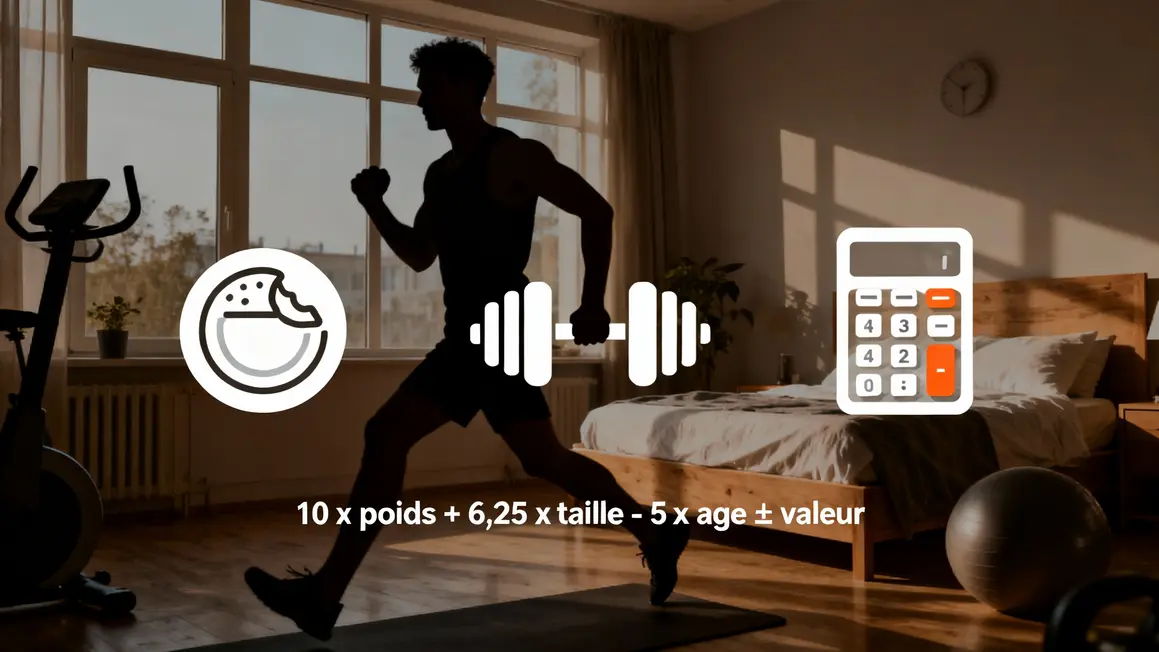 infographie calcul prise de masse musculation