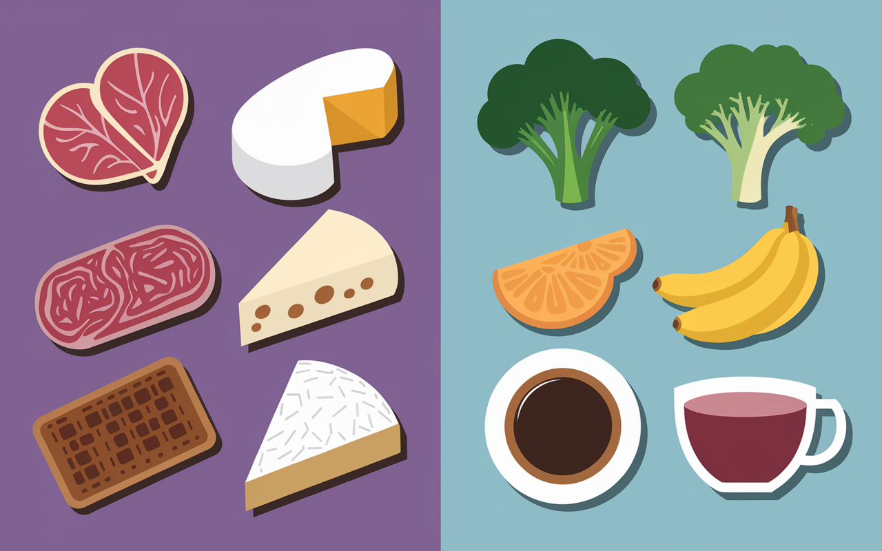 Tableau aliments acidifiants et alcalins