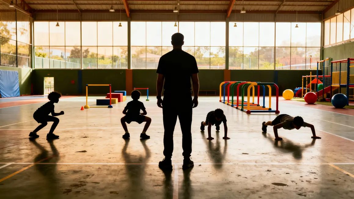 enfants moins 12 ans musculation exercices ludiques
