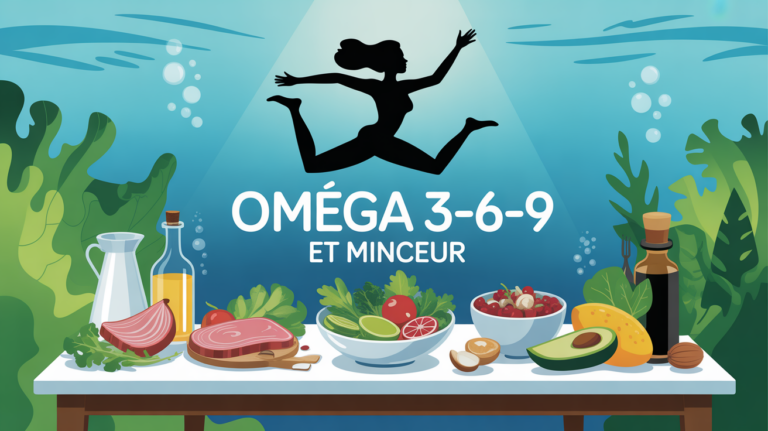 Table cuisine aliments omega 3 6 9 et silhouette feminine bien etre