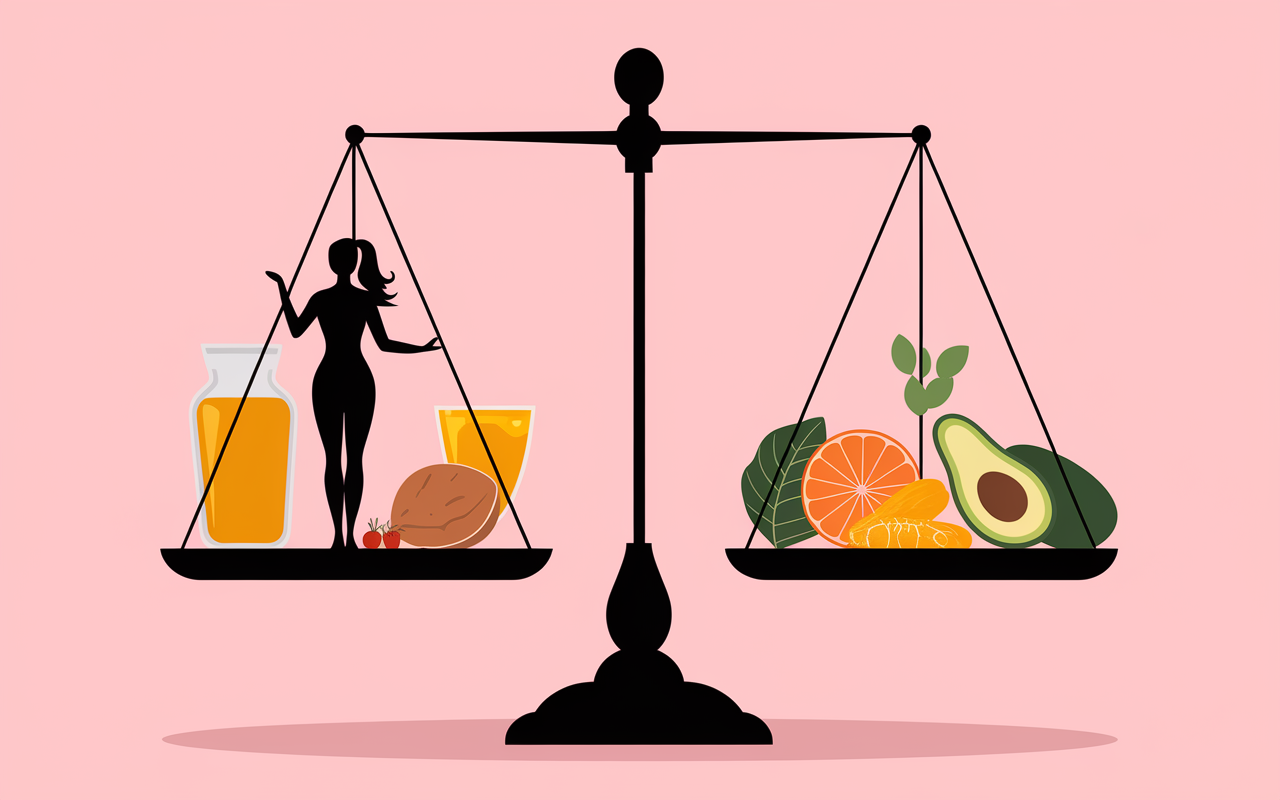 Balance aliments omega 3 6 9 silhouettes feminines perte de poids