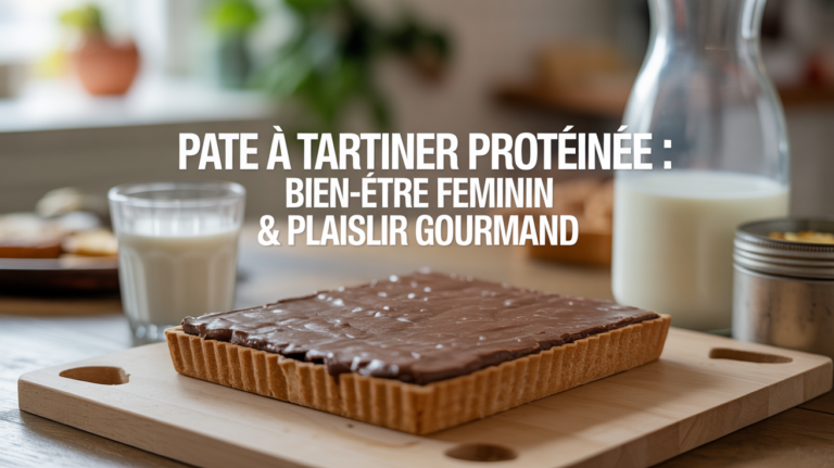 Tartine cacao-noisettes et éléments sport, bien-être féminin