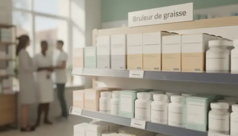 étagère de pharmacie brûleur de graisse