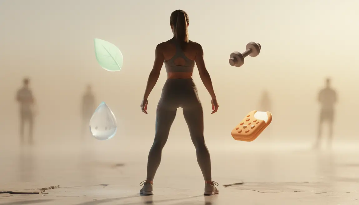 Silhouette sportive femme brûleur de graisse efficace bien-être