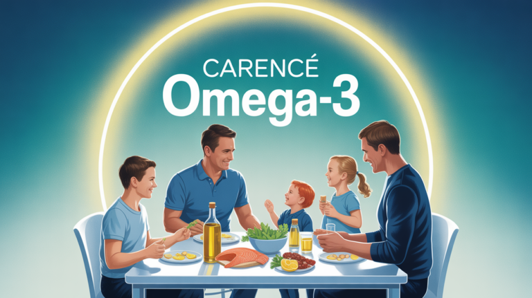 carence en omega 3 table familiale aliments