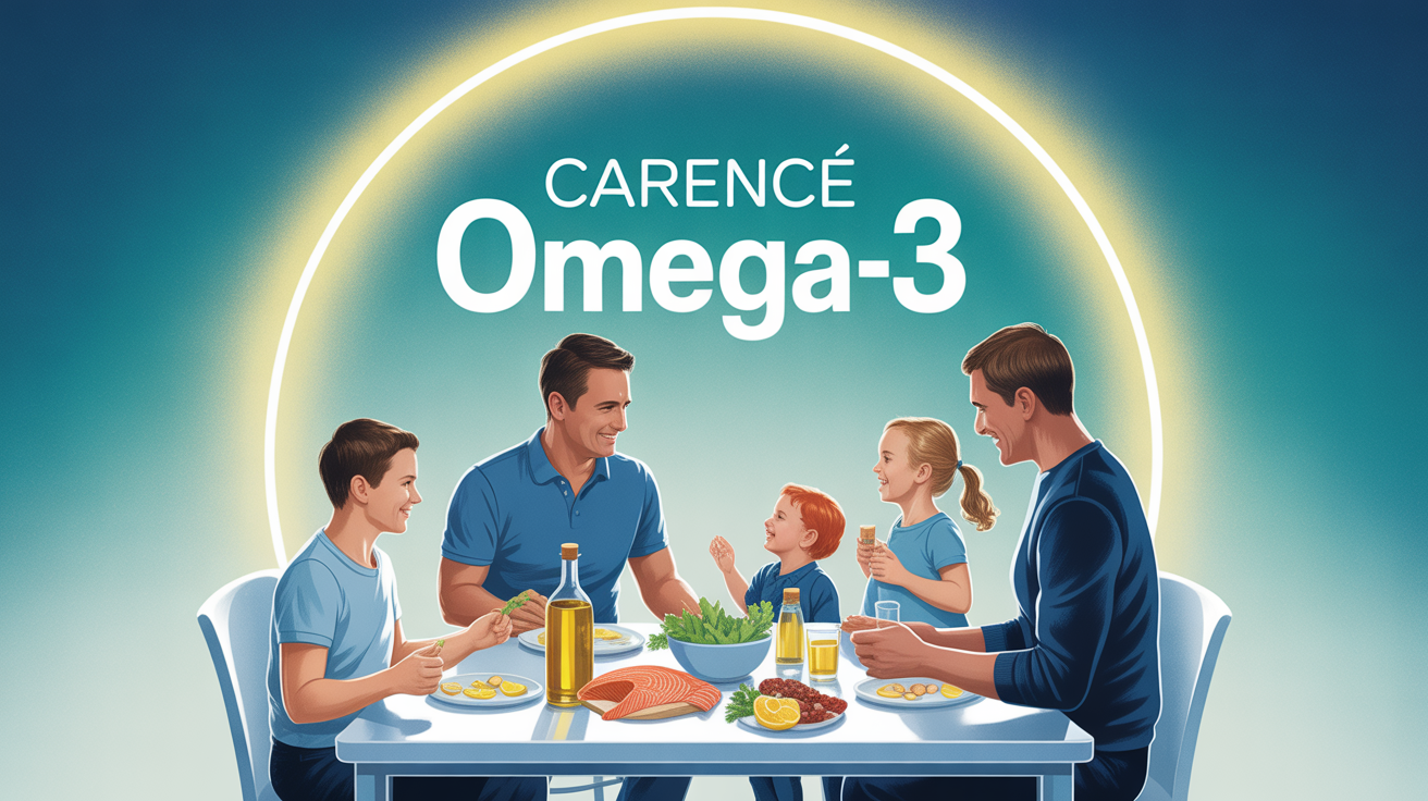 carence en omega 3 table familiale aliments
