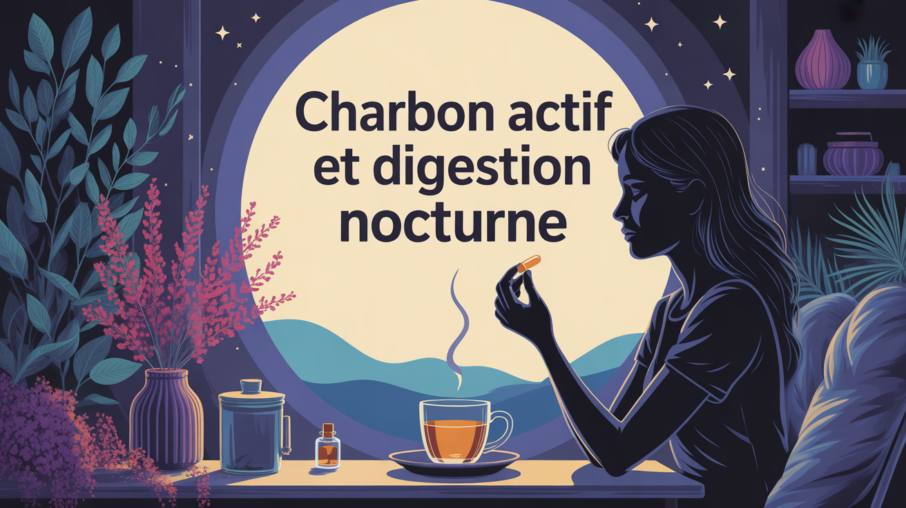 charbon actif avant de dormir scene cocooning