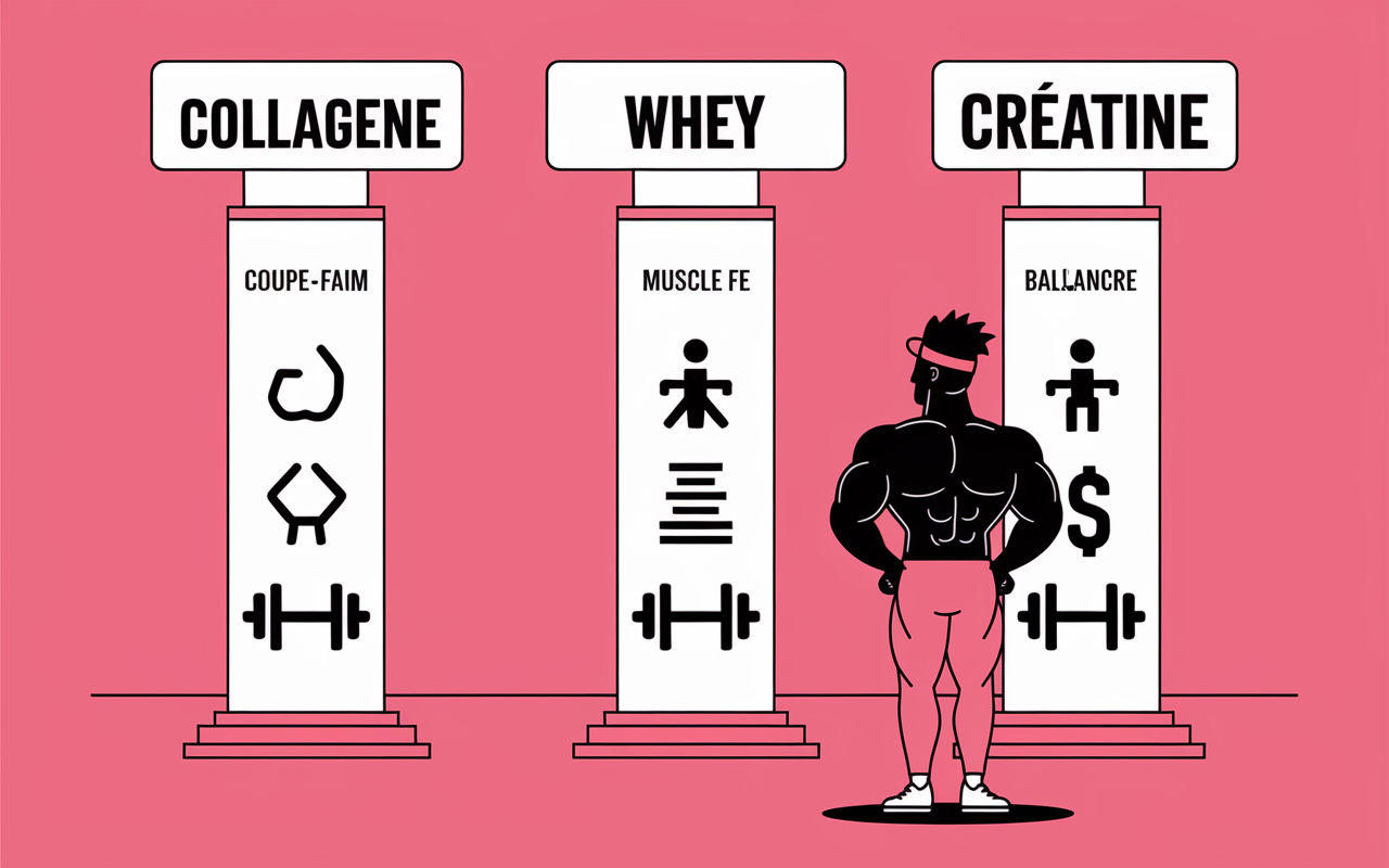 collagene et perte de poids tableau comparatif whey creatine