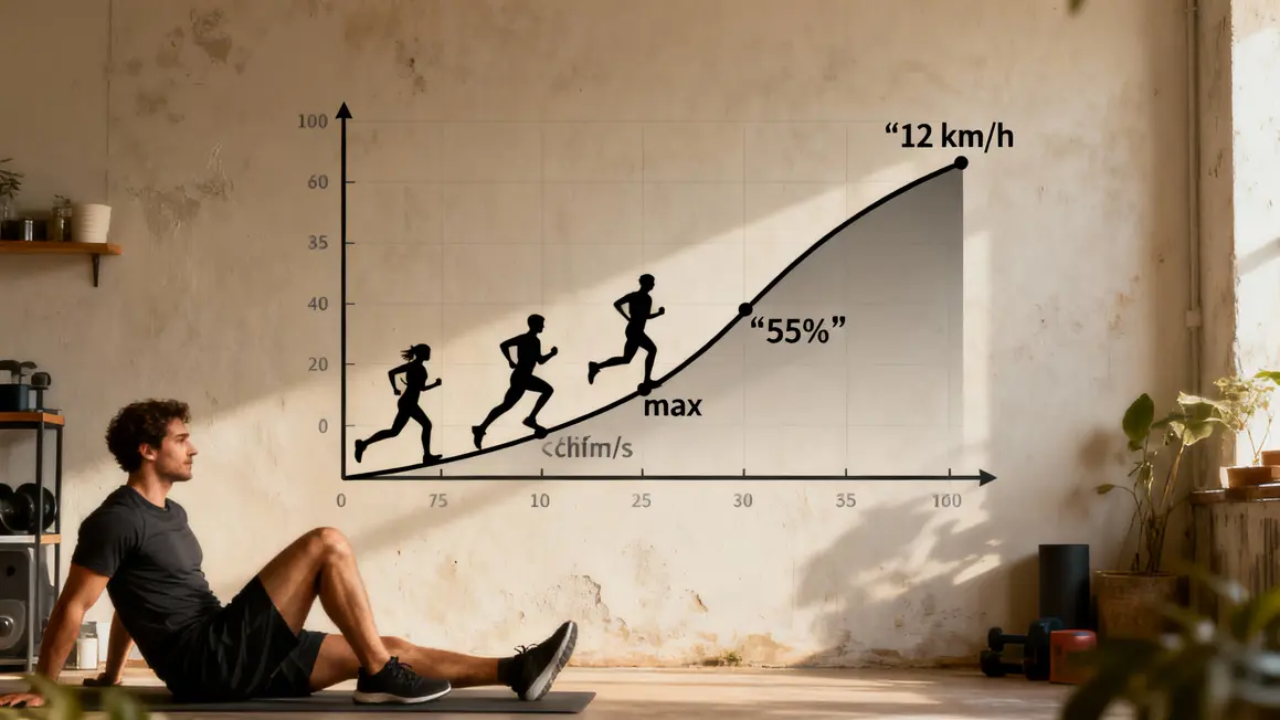 Graphique VMA VO2max course à pied