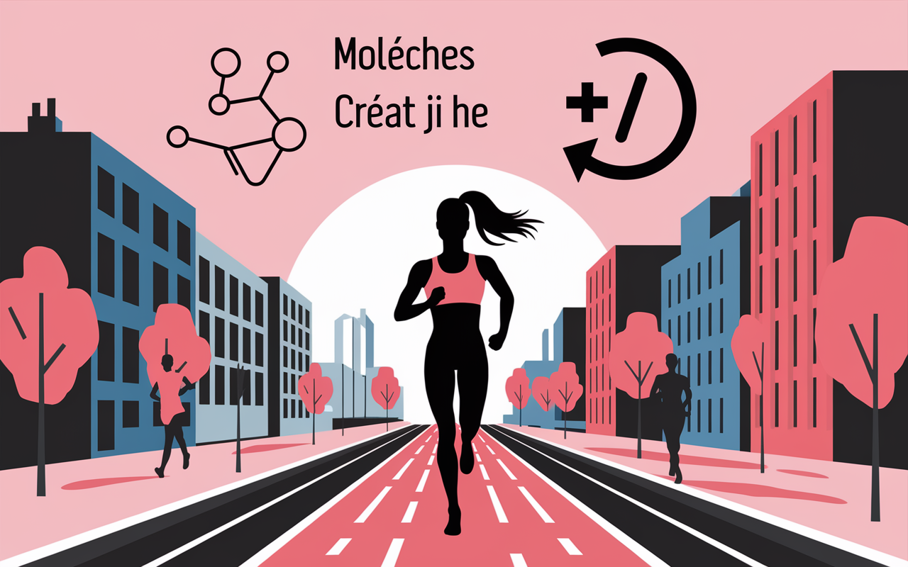 creatine course a pied gain vitesse chiffre dosage