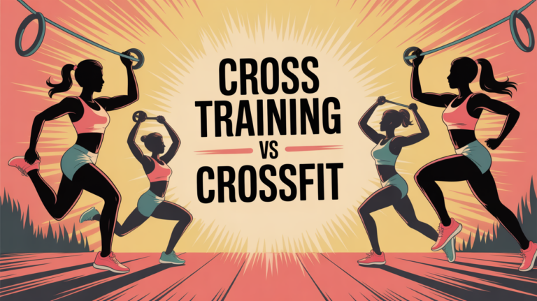 cross training vs crossfit silhouettes femmes mouvement