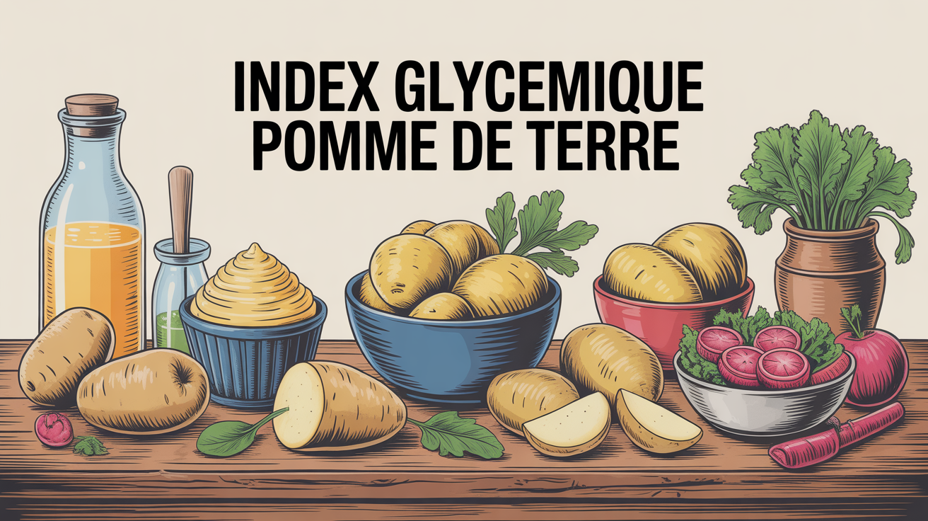 index glycemique pomme de terre illustration preparation
