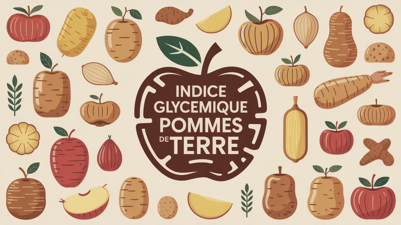 illustration indice glycemique pomme de terre différentes préparations