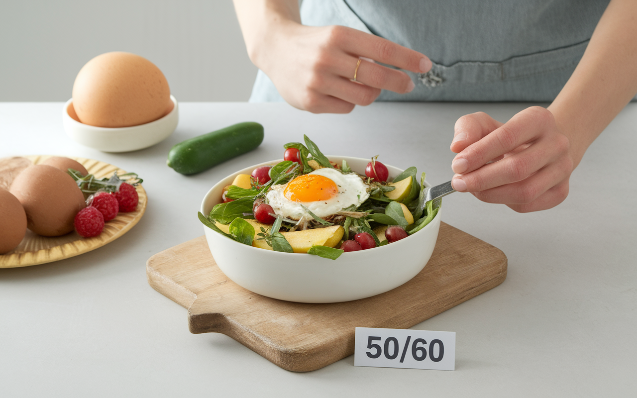 scene cuisine indice glycemique pomme de terre saladier froid vinaigre oeuf