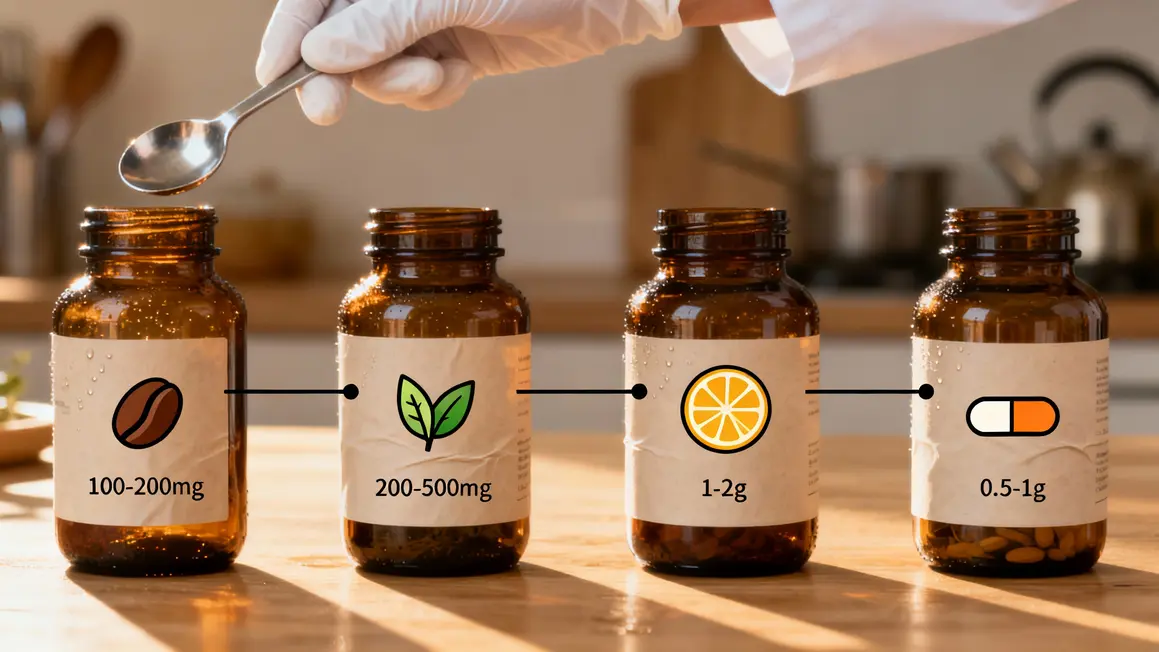 tableau ingredients gelules brule-graisse dosages
