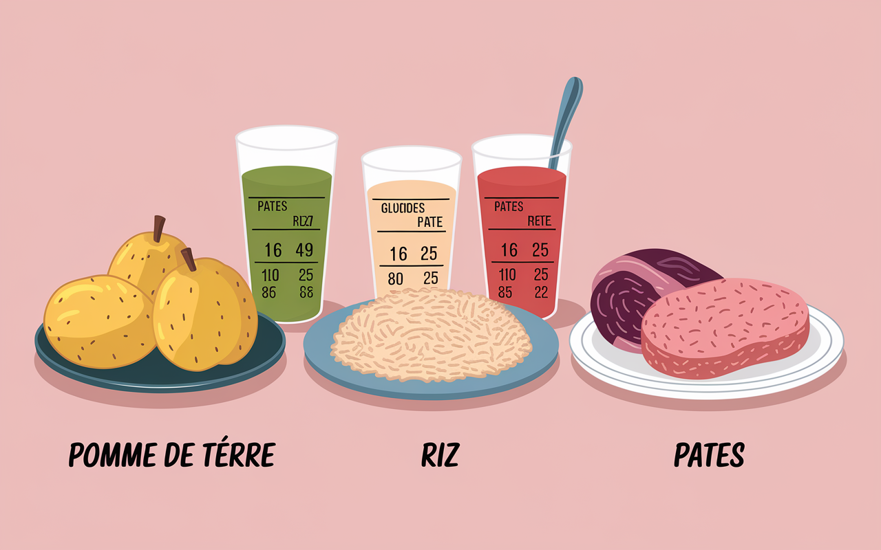 Pommes de terre legumes ou feculent tableau nutritionnel comparaison