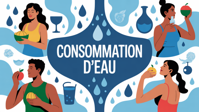 illustration conseils quantite d eau a boire par jour selon poids