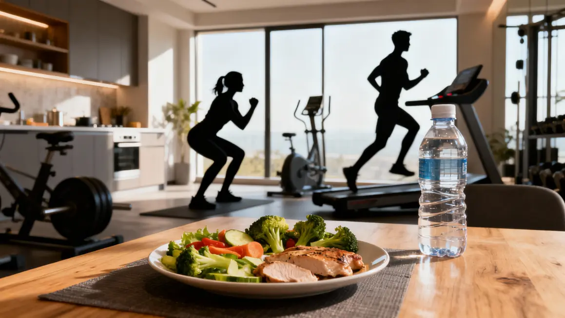 Gym cuisine routine bruleur de graisse