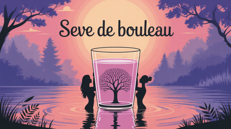 seve de bouleau : bienfaits et contre indication silhouettes bien-etre detox
