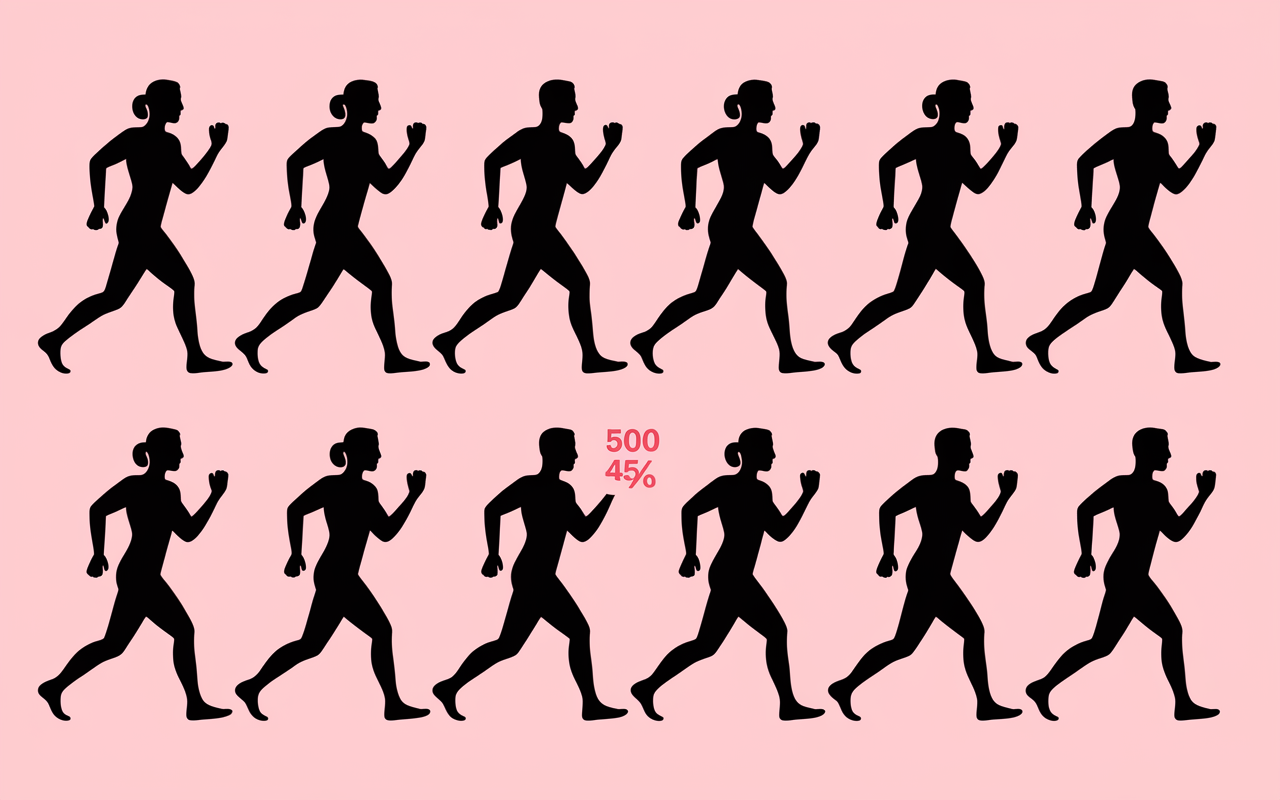 10 silhouettes bienfaits course a pied