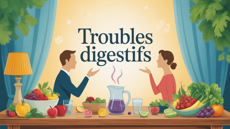 table familiale aide pour la digestion bien-être