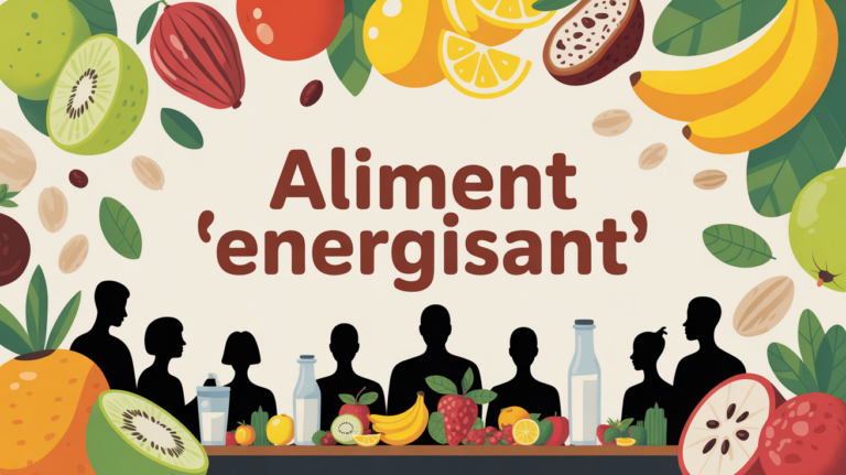 Aliment qui donne de l energie rapidement illustration bureau moderne