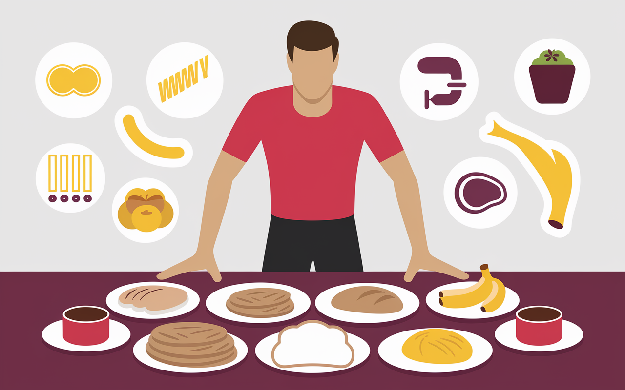 coureur devant table alimentation pour un marathon