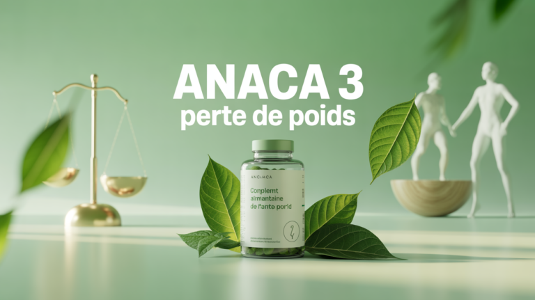 anaca 3 perte de poids flacon transparent ambiance bien-etre