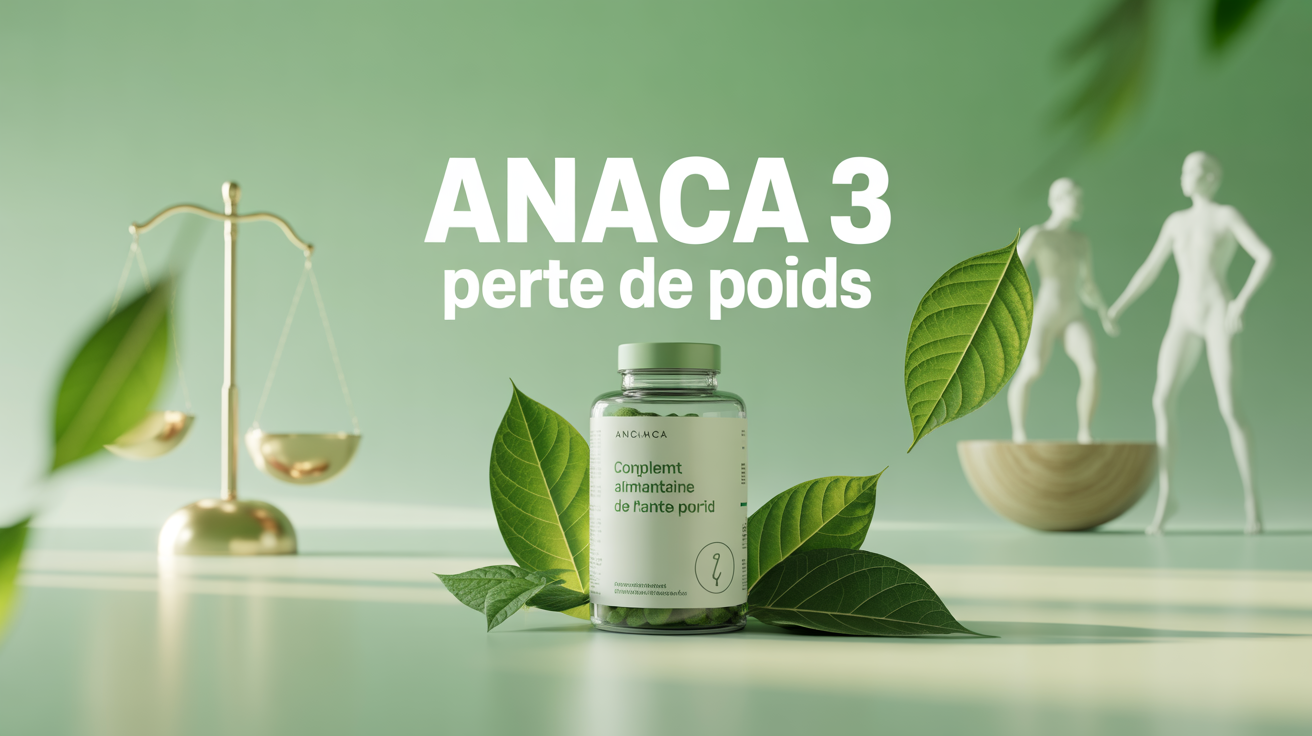 anaca 3 perte de poids flacon transparent ambiance bien-etre