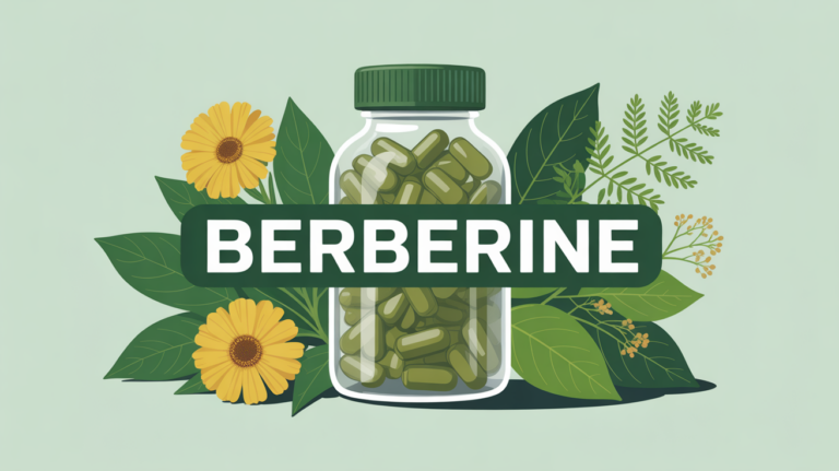 berberine perte de poids flacon naturel