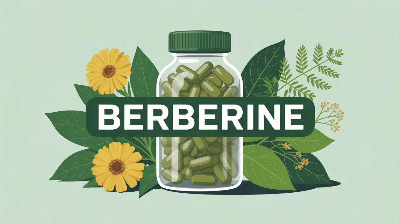 berberine perte de poids flacon naturel
