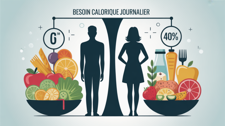 Besoin journalier calories calcul, balance alimentaire hommes femmes